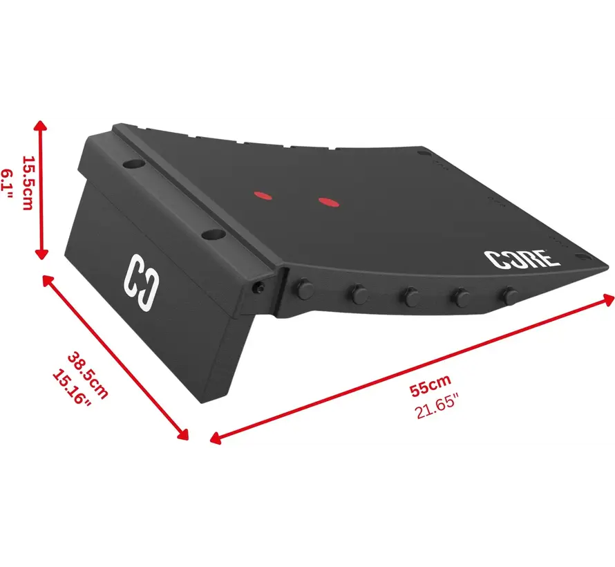 Core Mini Kicker Opvouwbare Ramp Compacte Ramp voor Stuntstep, Skateboard en BMX