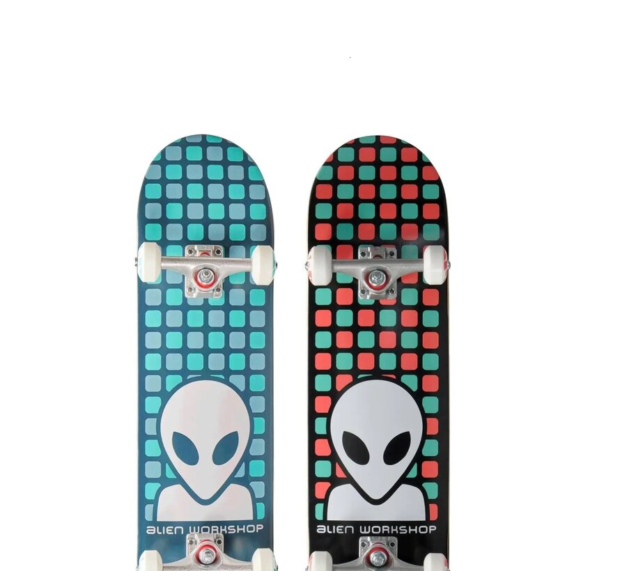 Alien Workshop Skateboard Matrix 7.75 inch Complete Skateboard with Iconic Matrix Graphic