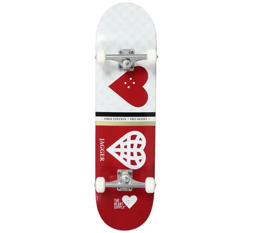 Heart Supply Heart Supply Society Pro Skateboard 8.25 inch Jagger Eaton Compleet Skateboard met Pro Graphic