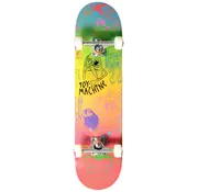 Toy Machine Patineta Toy Machine Sect Characaters II de 8 pulgadas, color rojo