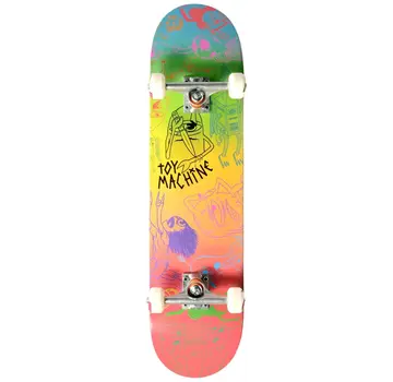Toy Machine Toy Machine Sect Characters II Skateboard 8.0" Rot