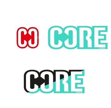 Core Logo Stickers Core