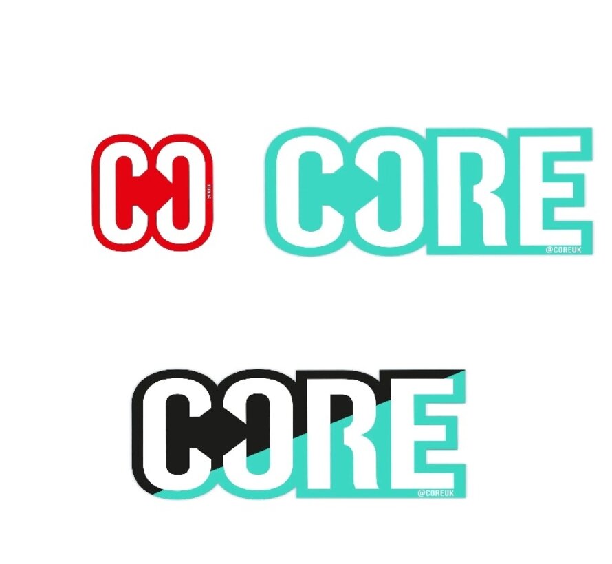 Naklejki z logo Core