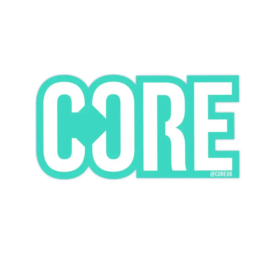 Autocollants logo Core 8cm
