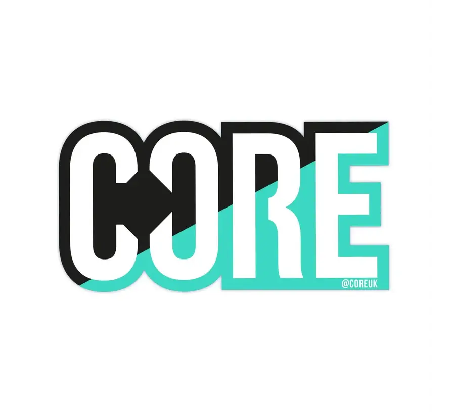 Adesivi con logo Core