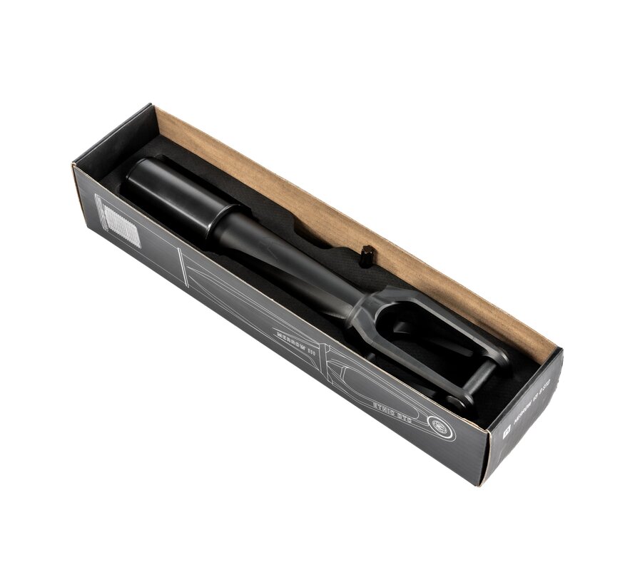 Ethic DTC Merrow HIC Stuntstep Voorvork Black Voorvork voor HIC Compressiesystemen