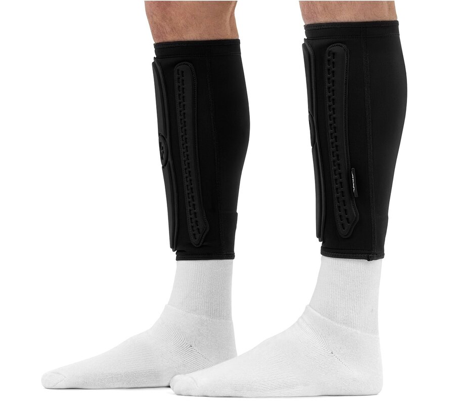 Protège-tibias REKD Energy RKD830 Covert : protège-tibias fins avec rembourrage absorbant les chocs