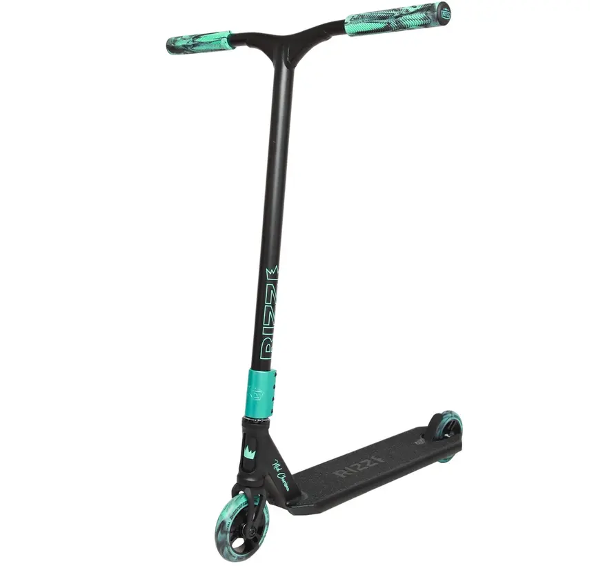Trottinette freestyle NKD Rizz - Légère, robuste et complète pour débutants et riders confirmés - Roues de 110 mm et plateau en aluminium 6061-T6