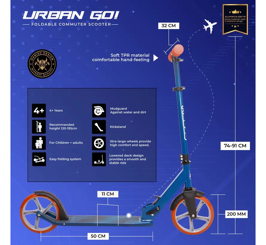 Story Urban Go Autoped Navy