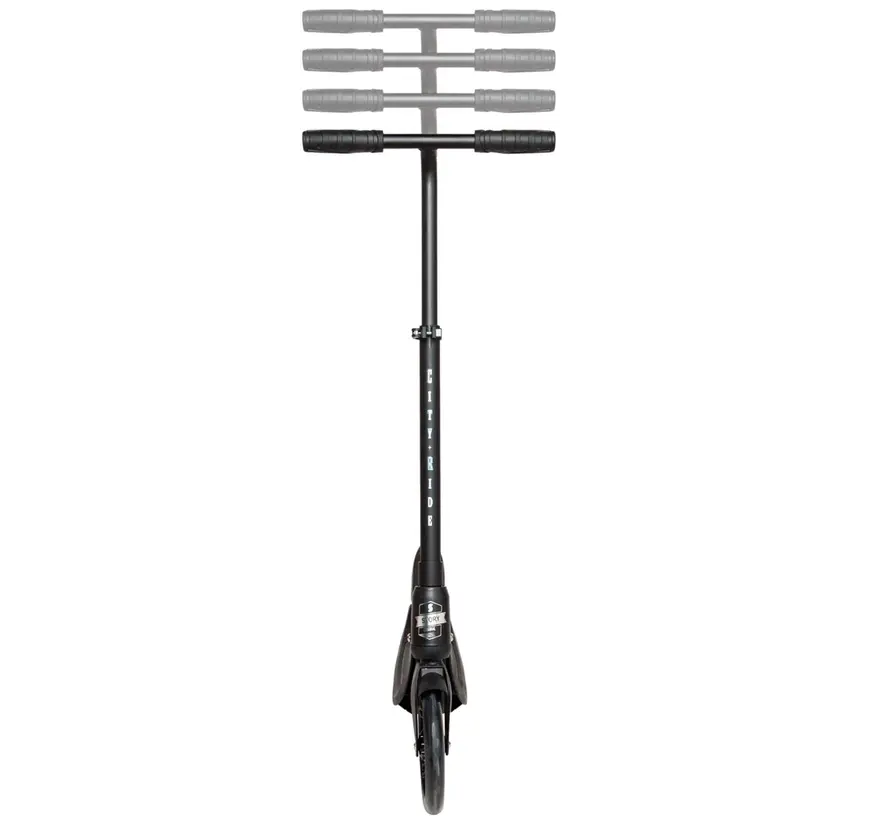 Story City Ride Step Black LED, elegancki skuter do transportu miejskiego