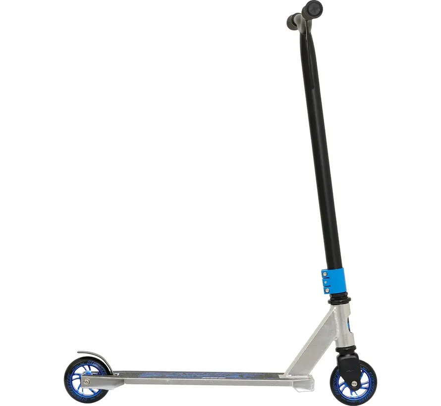 Trottinette freestyle Story Stuntstep Bandit DOS Silver 81cm - Trottinette freestyle robuste pour figures acrobatiques