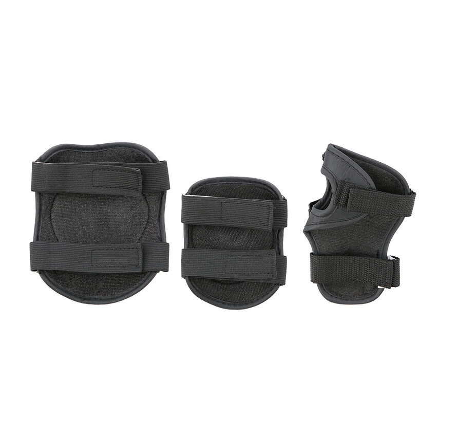 Juego de protección Nils de 3 piezas H110 Negro