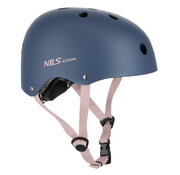 Nils Nils Skatehelm mit Drehknopf, Grau