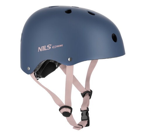 Nils Nils Skatehelm met draaiknop Grijs