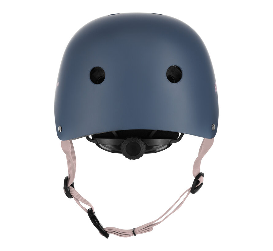 Casco da skate Nils con manopola girevole grigio