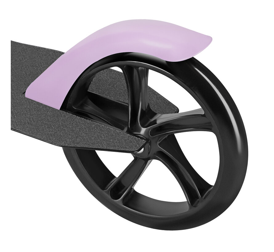 Nils Vouwstep Rose met 20cm Wielen en in hoogte verstelbaar