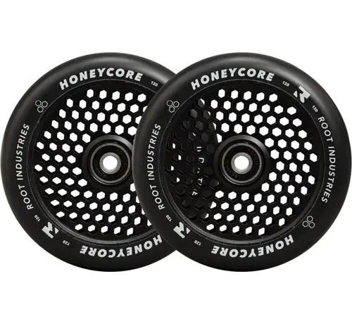Root Industries Root Honeycore Black 120mm stuntstep wielen set van 2 stuks