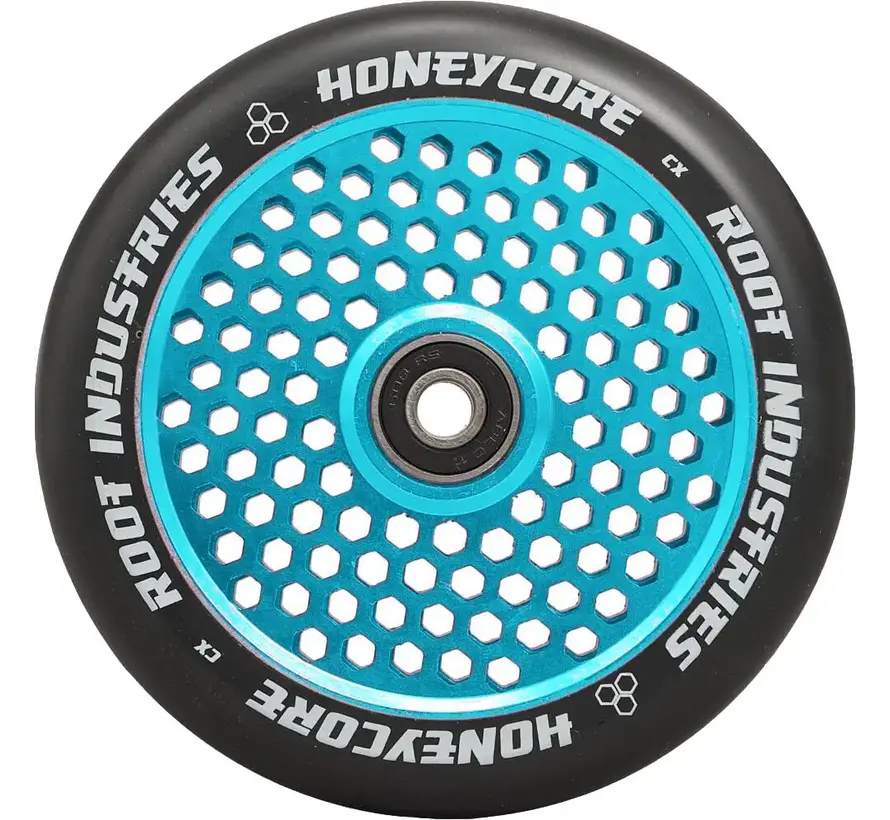 Zestaw 2 kółek do hulajnogi wyczynowej Root Honeycore Sky Blue 120 mm