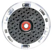Core CORE Hollowcore V2 Stunt-Scooter-Rad, klar, schwarz