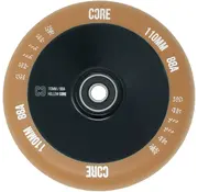 Core Rueda para patinete acrobático CORE Hollowcore V2, color negro goma