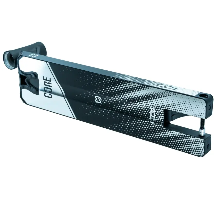 Base para patinete acrobático CORE CD1, color negro y plateado
