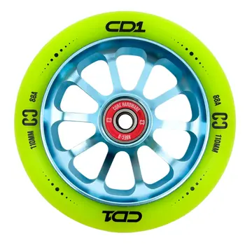 Core CORE CD1 Stunt Scooter Wheel 110mm Lime Blue