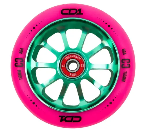 Core Roue de trottinette freestyle CORE CD1 110 mm rose