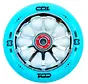 Ruota per monopattino stunt CORE CD1 da 110 mm, blu cromato