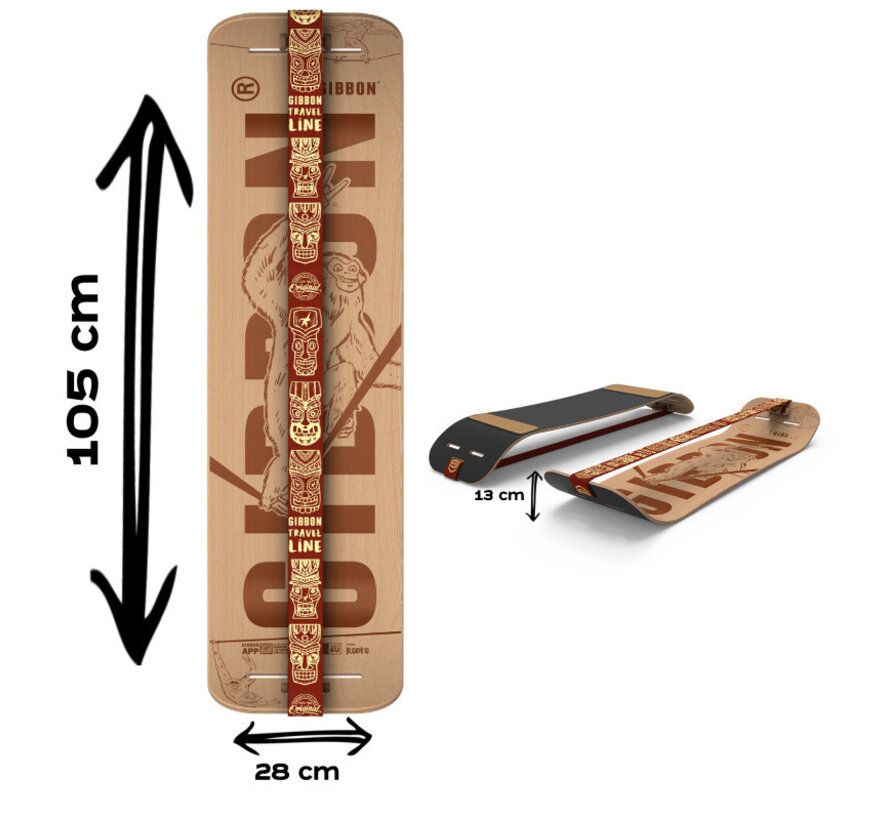 Gibbon GIBOARD - TAVOLA SLACKLINE