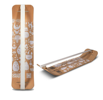 Gibbon GIBOARD - SLACKLINE BOARD Bianco