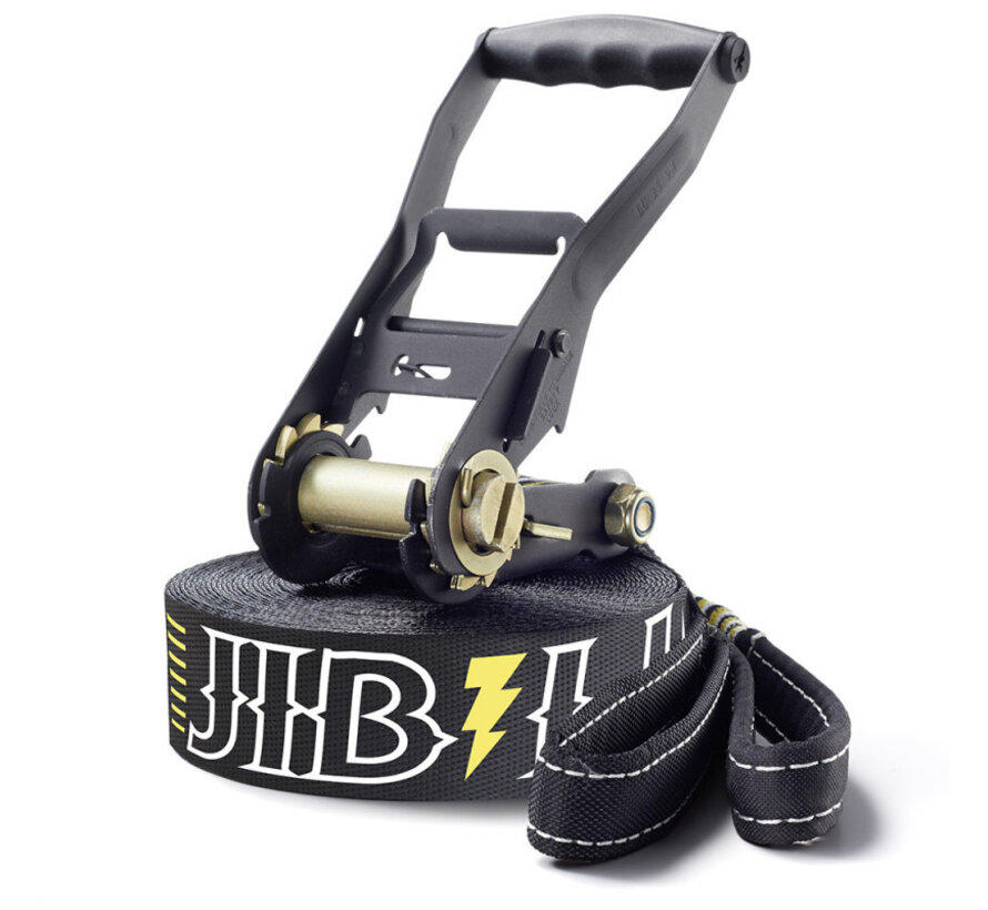 Gibbon Jibline Slackline set nero 12,5 m