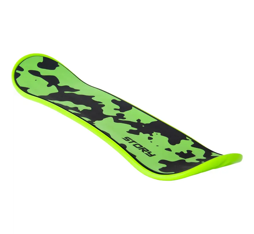 Story Snowskate Green Camo 81 cm. Kompakter Snowskate mit rutschfestem Deck und Tarnmuster.