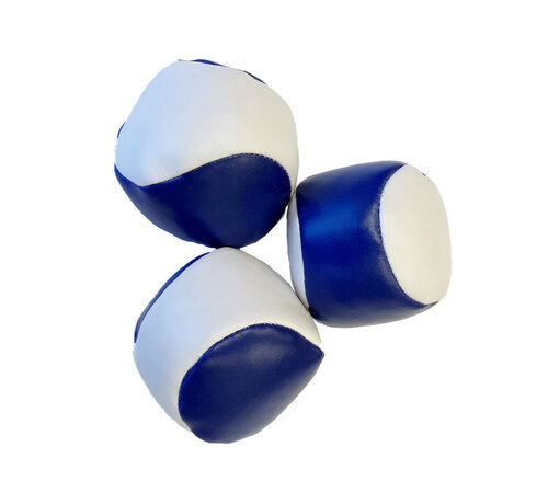 Acrobat Set Palline da Giocoleria 120gr Blu Bianco