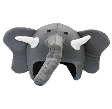 Coolcasc Coolcasc Helm Cover Animals Olifant