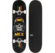 NKX NKX Skateboard Rasta Royal Crâne 8.25"