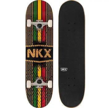 NKX NKX Skateboard Rasta Royal Seal 8.0"