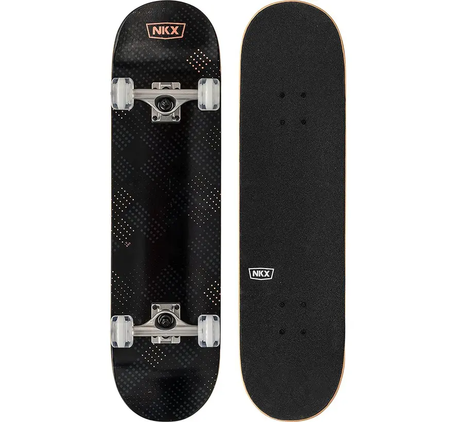 Skateboard complet NKX Journey Coral avec un superbe motif corail 8,25"