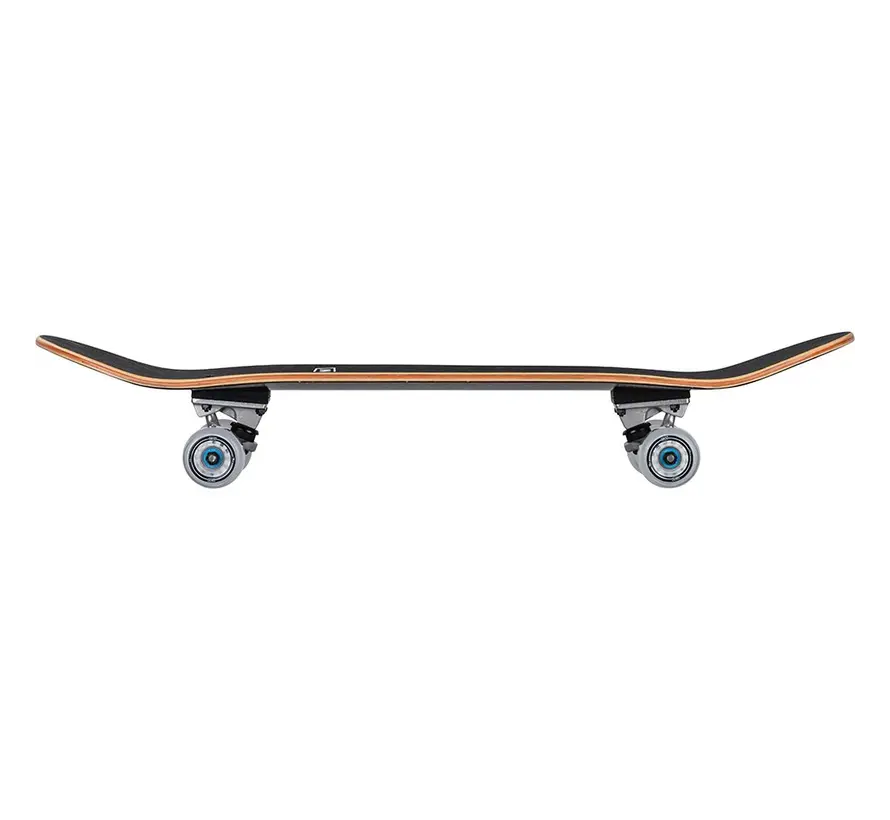 Monopatín completo NKX Skateboard Journey Coral con llamativo gráfico coral de 8,25"