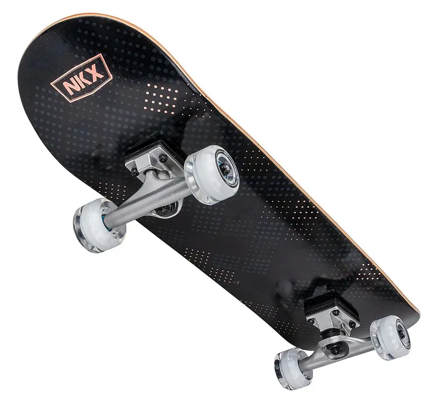 NKX Skateboard Journey Coral Compleet Skateboard met Opvallende Coral Graphic 8.25"