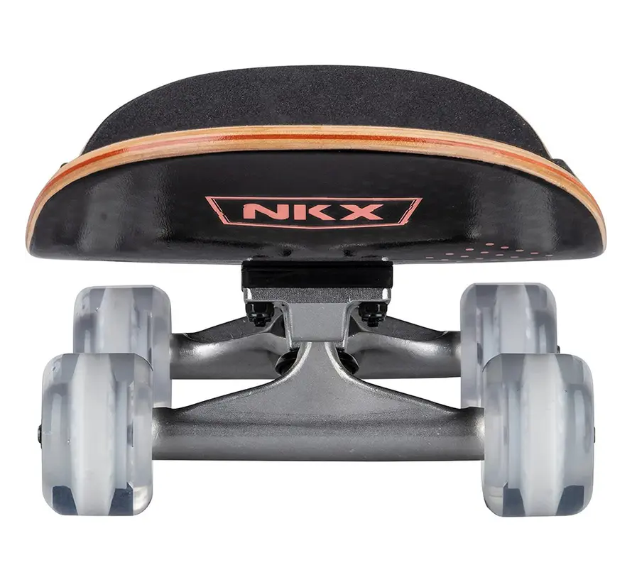 NKX Skateboard Journey Coral Komplett-Skateboard mit auffälligem Korallen-Design, 8,25 Zoll