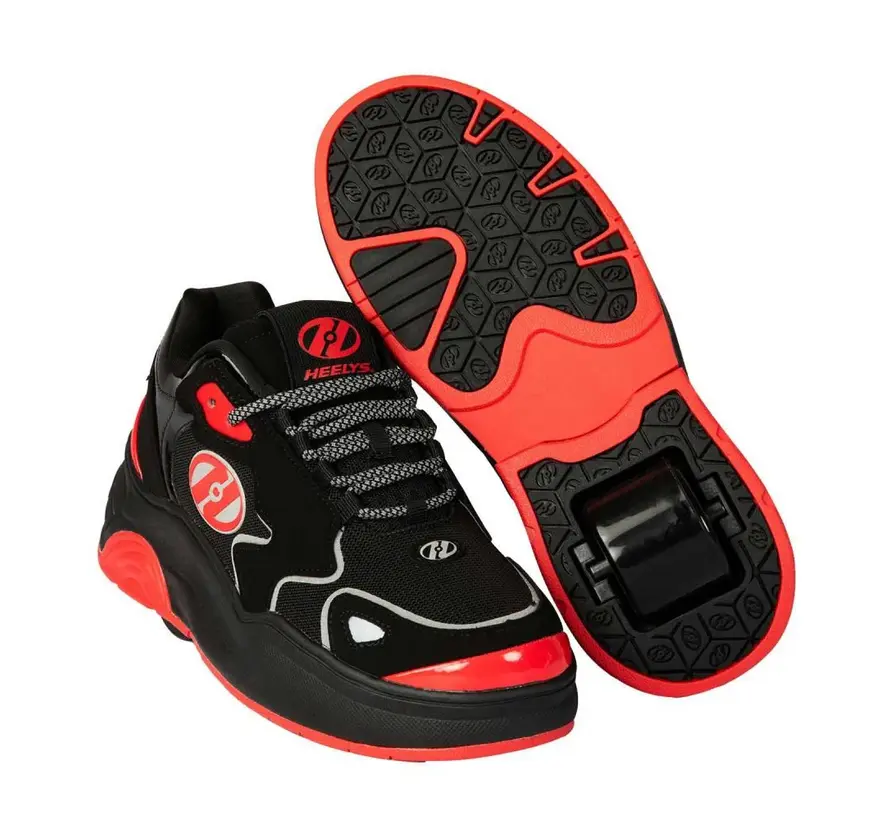 Heelys Mega Pro - Noir / Rouge