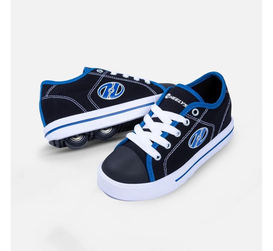 Heelys X2 Klasyczny Czarny Biały Niebieski