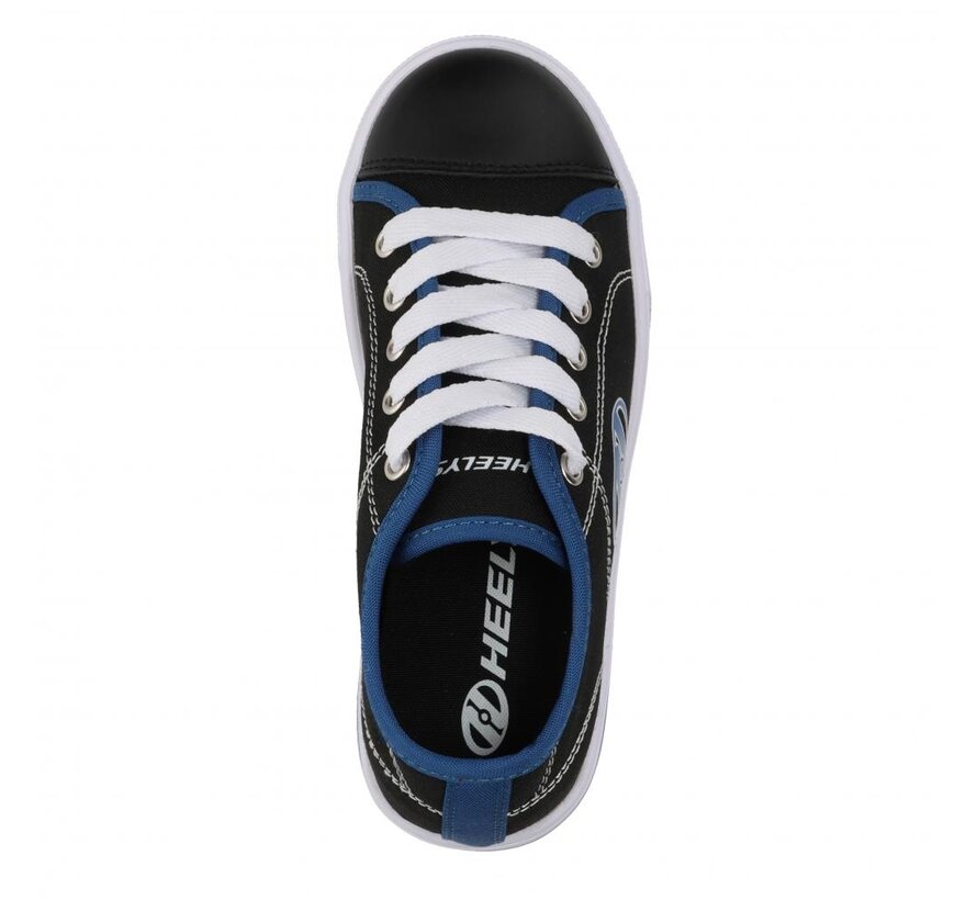 Heelys X2 Classique Noir Blanc Bleu