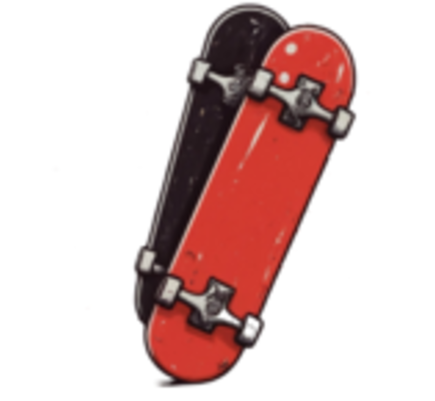 Skateboard voor trics