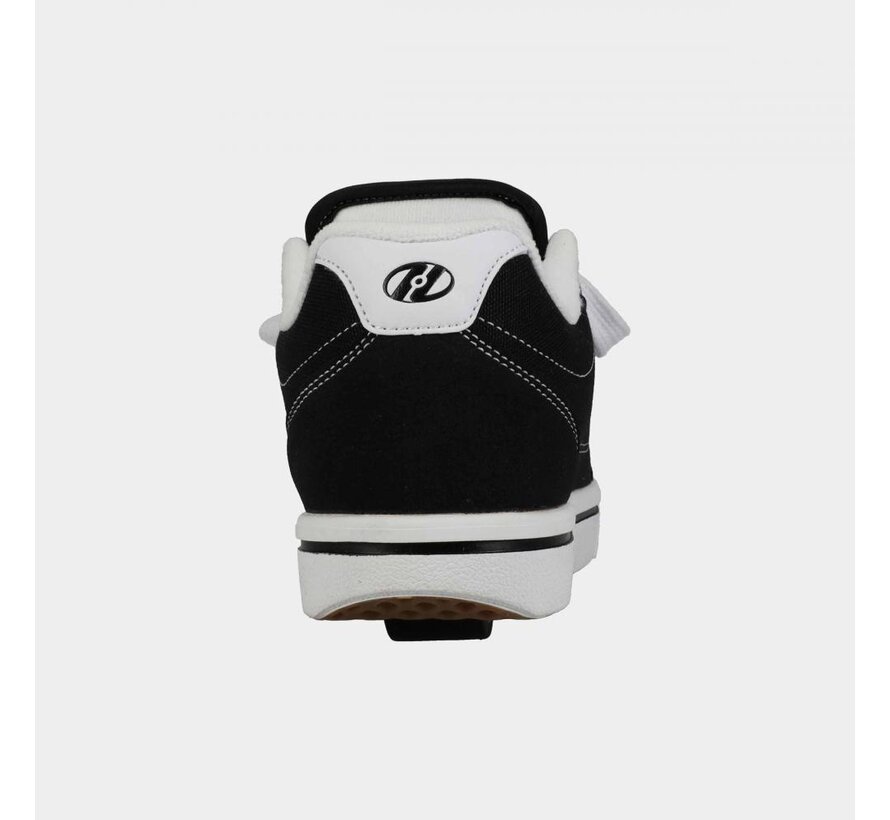 Heelys Pro 25 Nero/Bianco – Classiche sneaker Heelys con ruote | Modello intramontabile in bianco e nero per camminare e rotolare