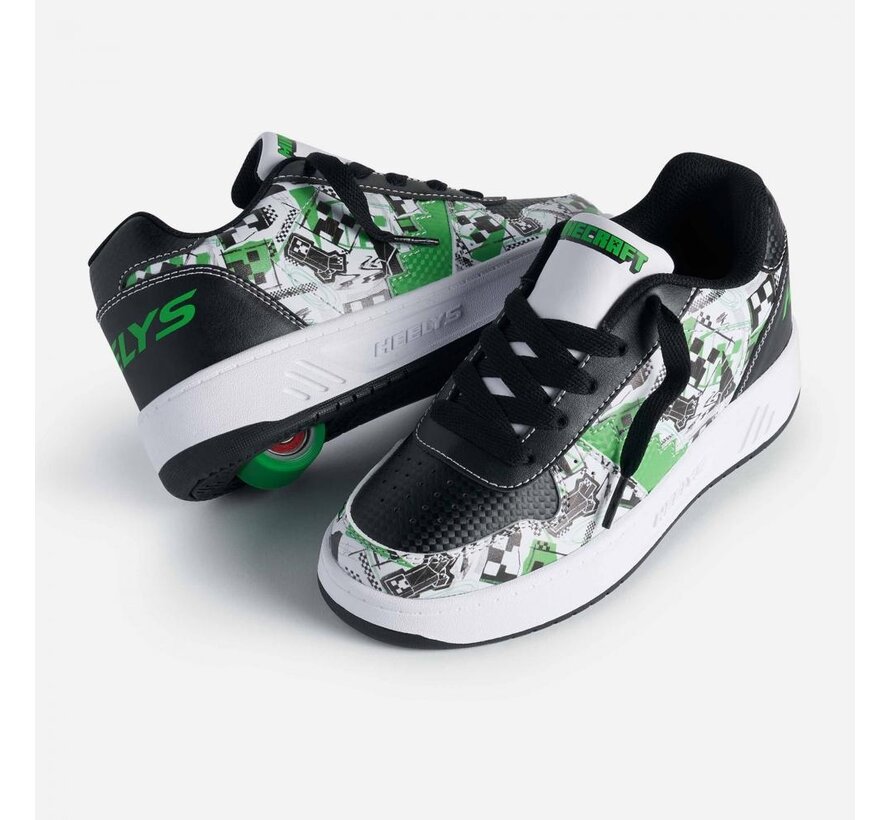 Heelys Minecraft Kama Biało/Czarno/Zielony