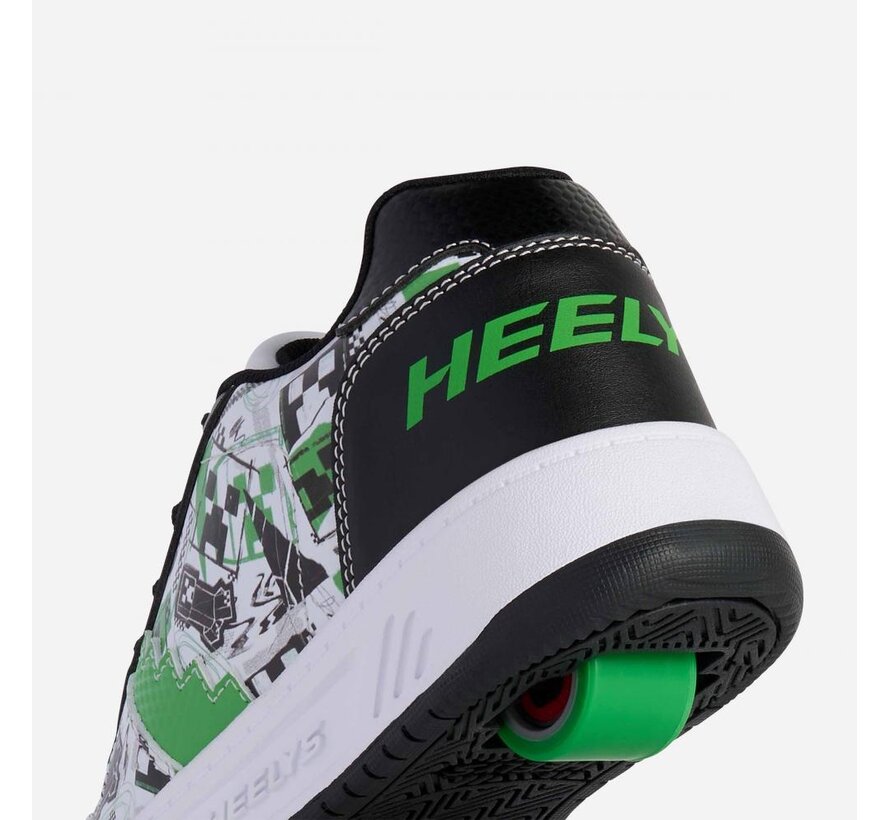 Heelys Minecraft Kama Biało/Czarno/Zielony