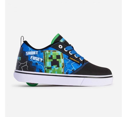 Heelys Heelys Minecraft Pro 20 Nero/Blu/Verde – Scarpe da ginnastica Minecraft con ruote per bambini | Fantastiche Heelys con un design da gioco
