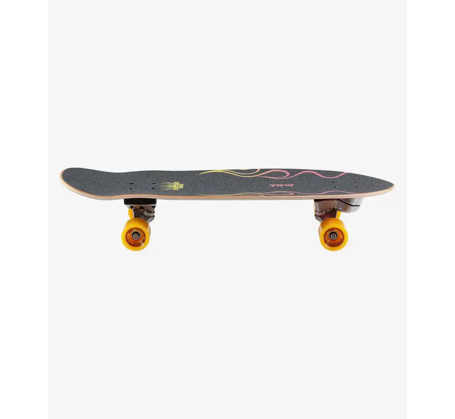 Yow Erin Brooks Power Blaze 31.5" Signature Series Surfskate – Compact high performance surftrainer voor snelle carves en explosieve pumping