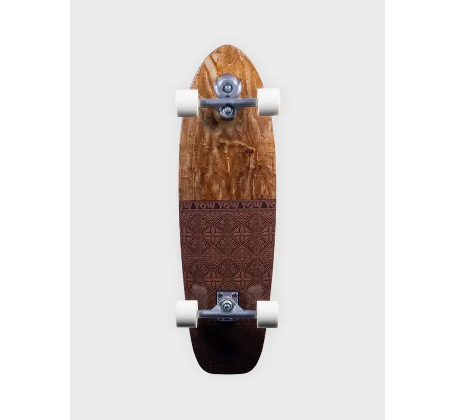 Yow Teahupoo 34" Power Surfing Series Surfskate 2026 – Stabiele surftrainer voor krachtige carves en realistische surftraining